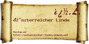 Öszterreicher Linda névjegykártya